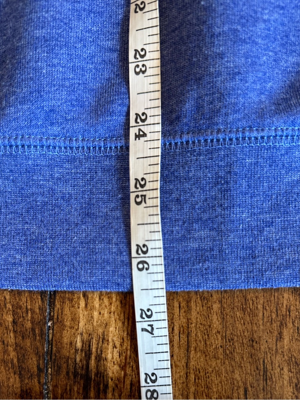 Kimes Ranch |  Women's North Star Logo Hoodie Marine Blue Heather, Size XXL - Picture 9 of 9